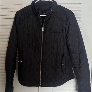 Black Quilted Jacket